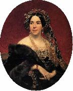 Portrait of Maria Pavlovna Volkonskaia Karl Briullov